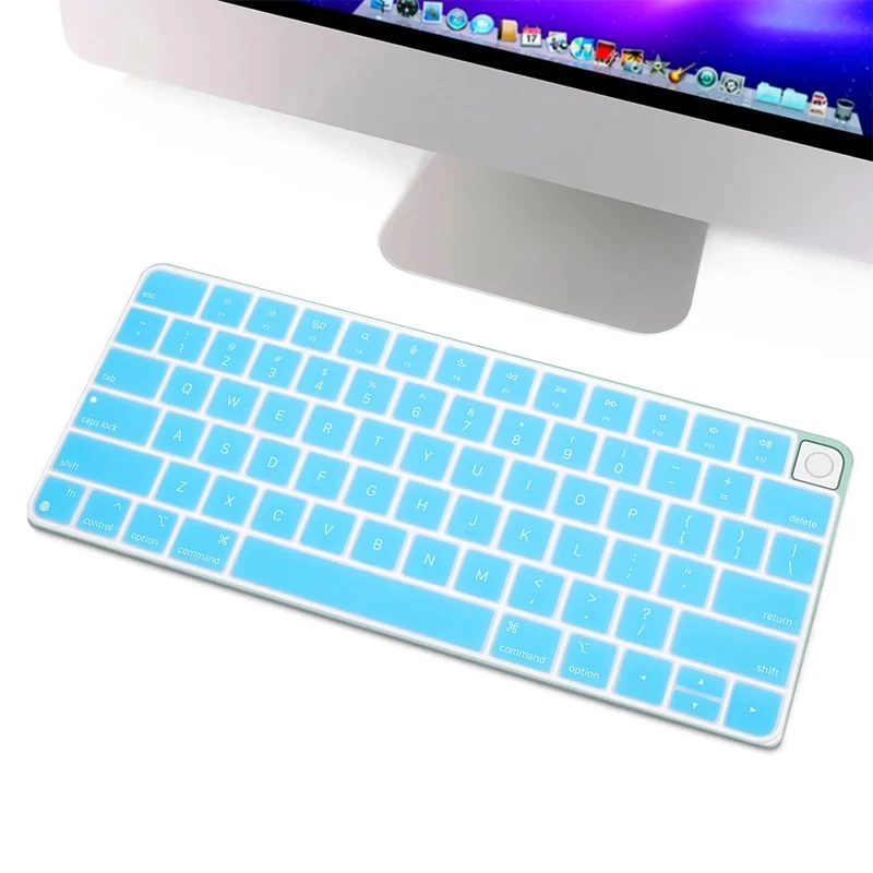 Per Apple Magic Keyboard Cover (2021 Release) A2450 A2449 Adesivi Imac Keyboard Protector Custodia Per Tastiera Bluetooth In Silicone