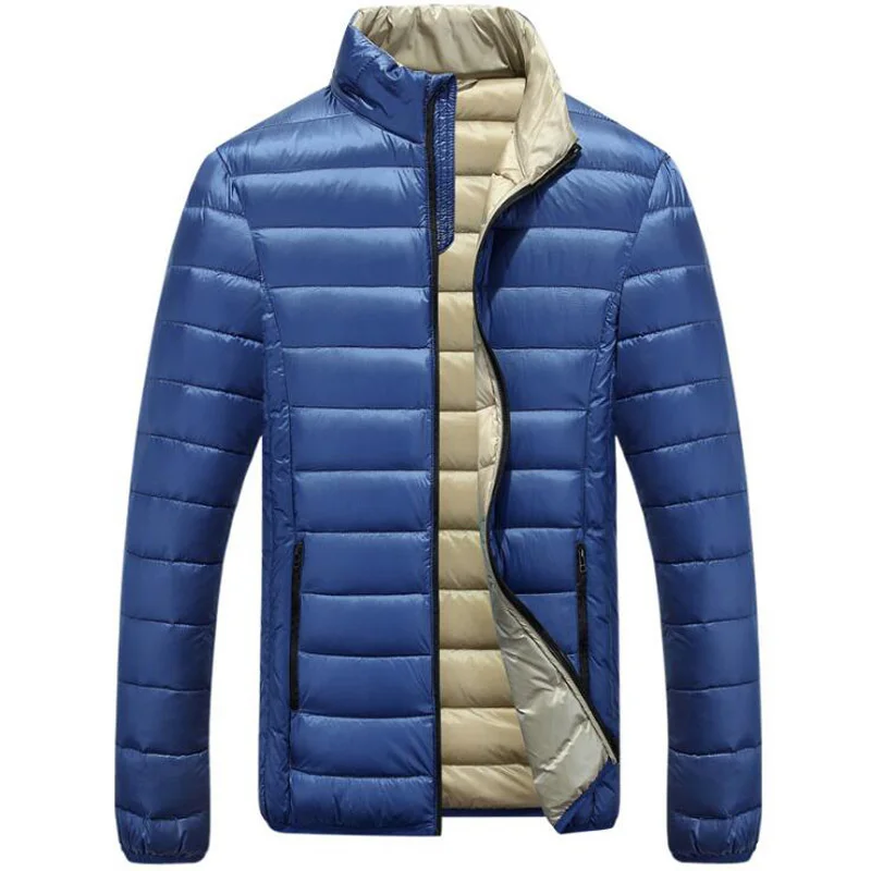 

Duck Down Jacket Men Autumn & Winter Casual Ultralight s s Lightweight Overcoats Outwear Coat
