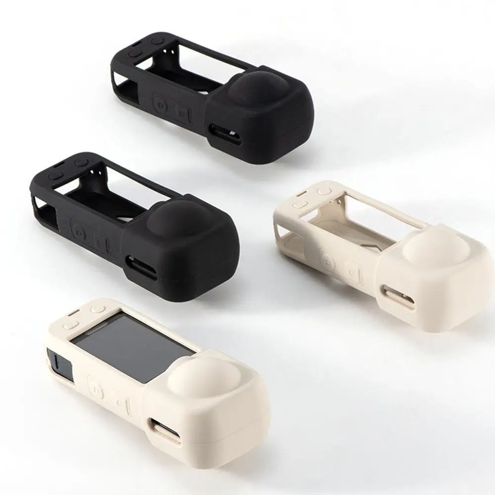 Silicone Protective Cover for Sports Camera Black