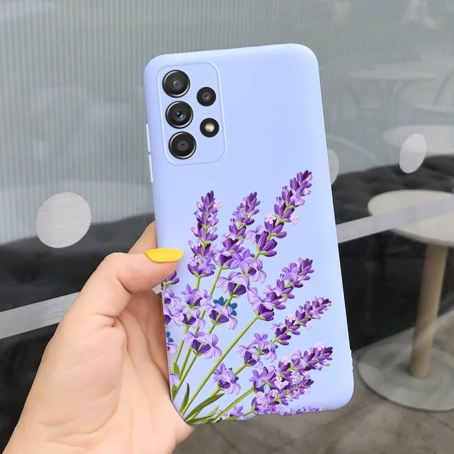 Colorful Flower Painted Soft Silicone Back Cover - Vibrant Design Protective Phone Case