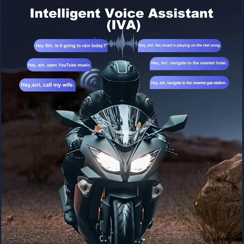Motorcycle Headset Wireless Hands-on Talking
