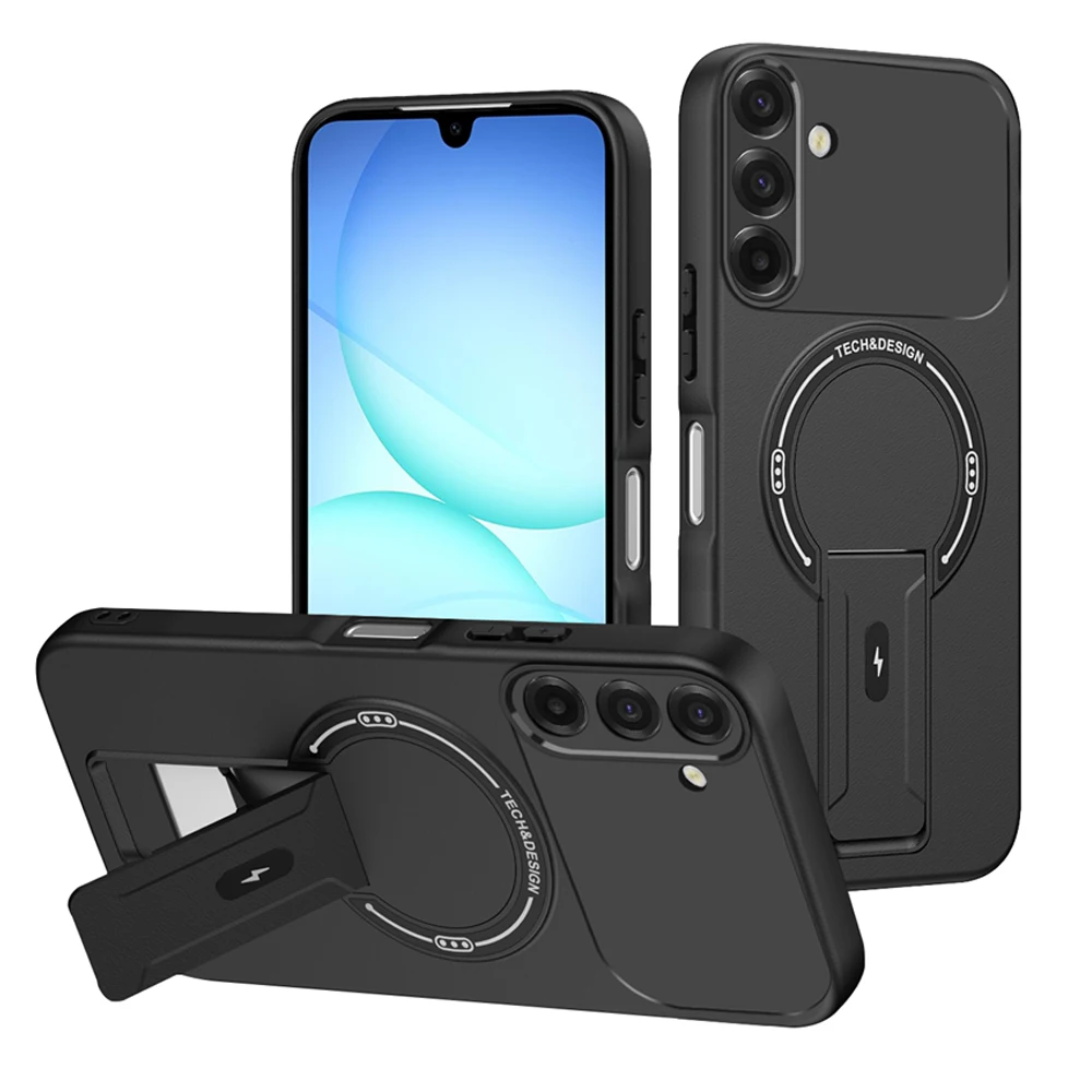 Magnetic Kickstand Phone Case with Magsafe Stand Holder
