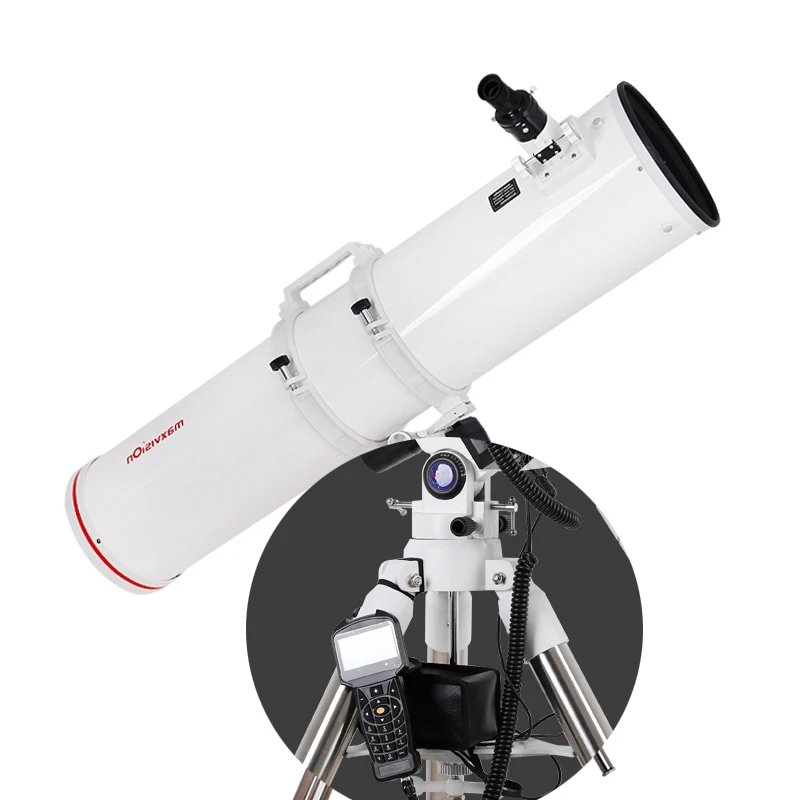 

Maxvision 203/1000Astronomical telescope GOTO, Parabolic Reflection, EXOS-2/EQ5 Mount, Automatic Star Finder, 1.5 "Tripod