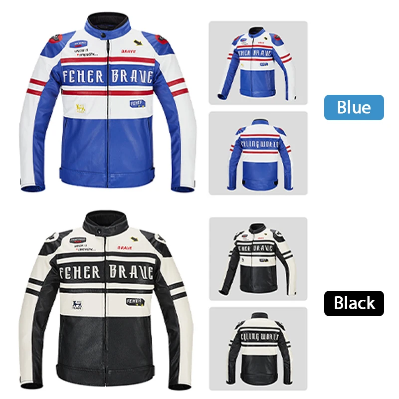 레트로 오토바이 자켓 여성 방수 가죽 오토바이 자켓 내마모성 모토크로스 라이딩 자켓 캐주얼 모토 의류