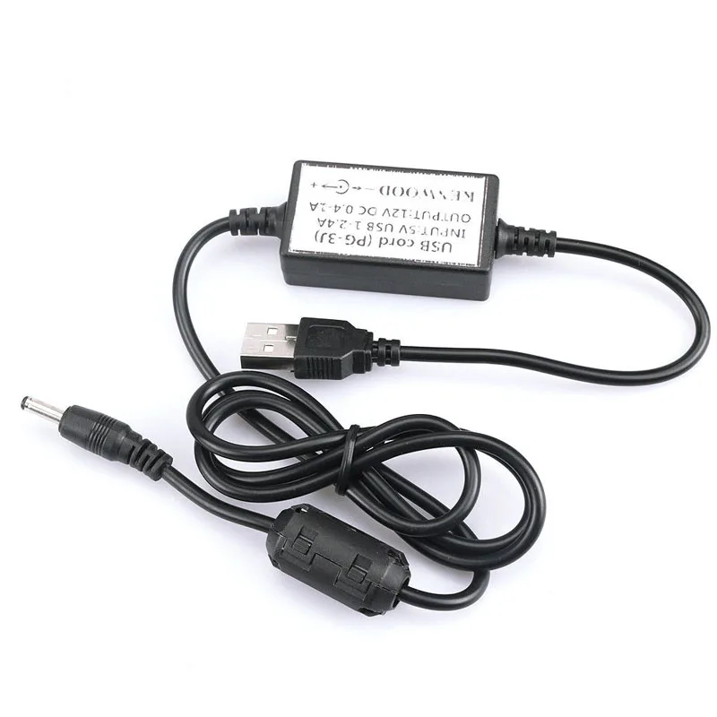 Cavo Di Ricarica USB Per Radio TH-F6, TH-F7, TH-K2ET – Lunghezza 100 Cm, Ingresso DC 5V, Uscita 12V
