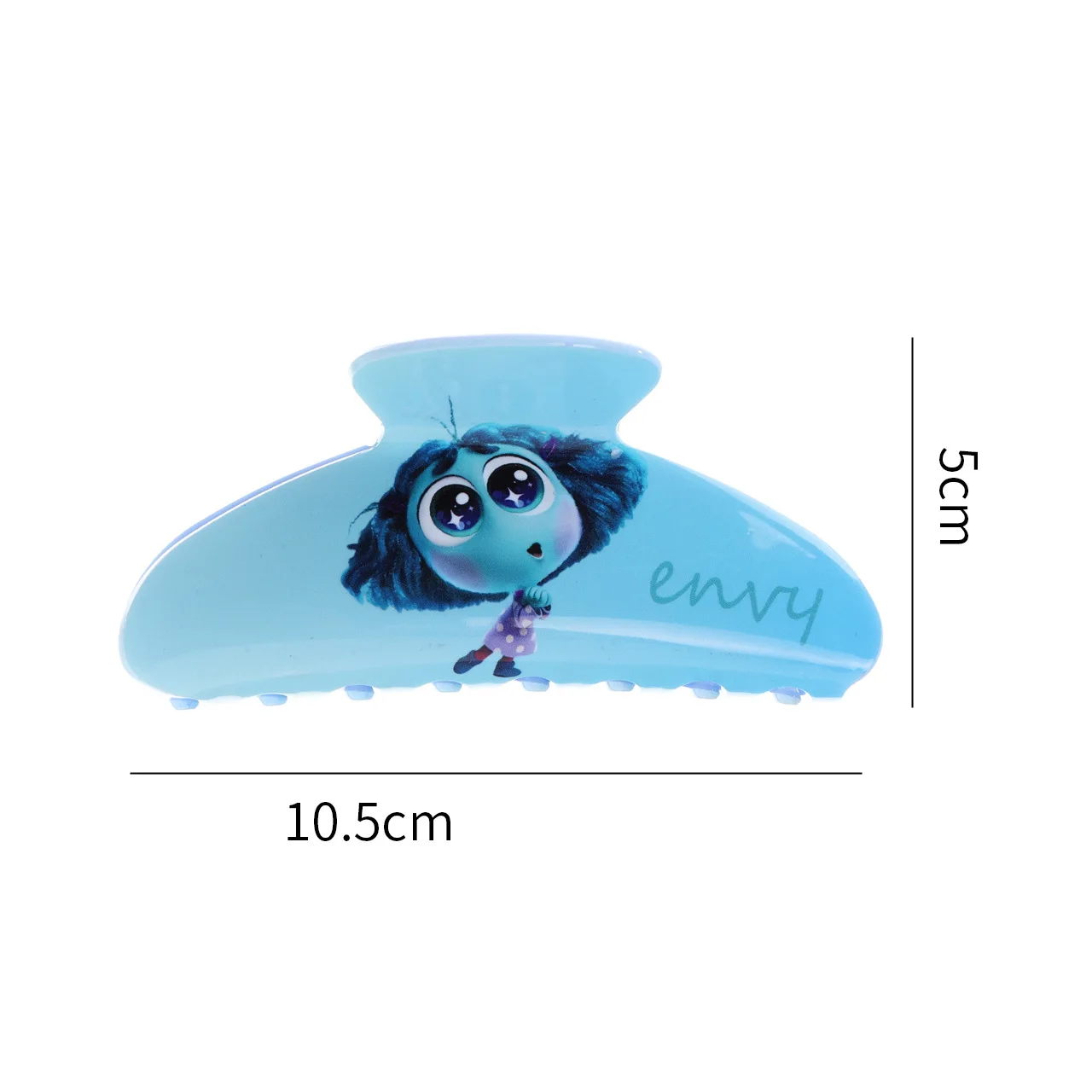 

Disney Inside Out 2 Hair Clips Anime Figure Sadness Joy Anger Acrylic Grab Clip Girl Cute Pony Tail Grab Clip Hair Accessories