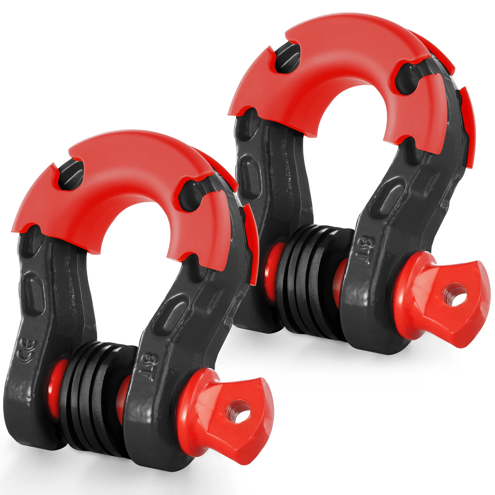 Alloy Steel D Ring Shackles for Off Road Vehicle Recovery