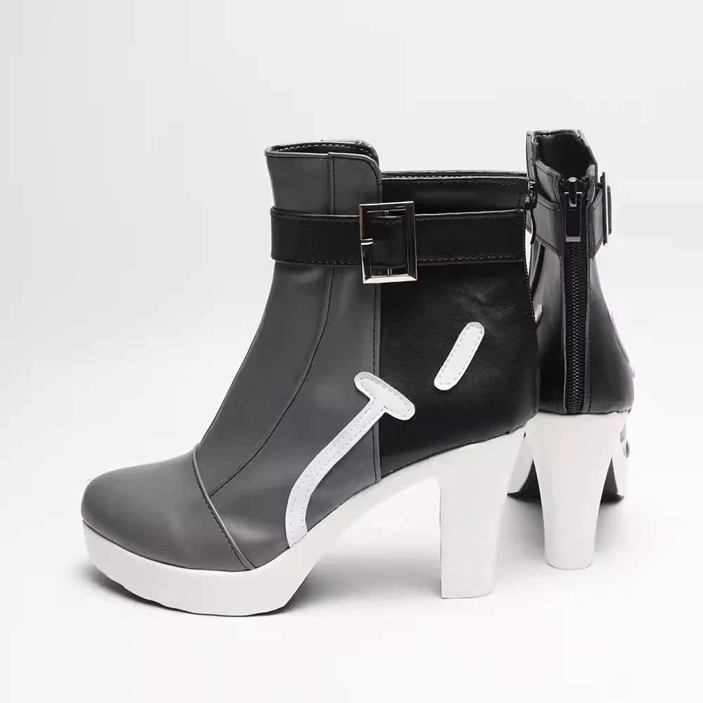 Zenless Zone Zero Miyabi Cosplay Perücke Gentle House Abschnitt 6 Halloween Rollenspiel Outfit Schuhe 140