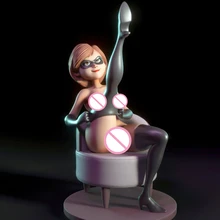  Elastigirl NSFW 1/24 Scale Models Resin Figure Model Kit Unpainted Kits Diy Toys Hobbies Plastic Model 