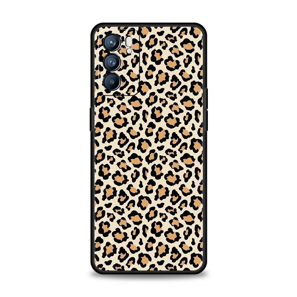 Leopard Cheetah Print Phone Case Cover - Stylish Animal Print Design