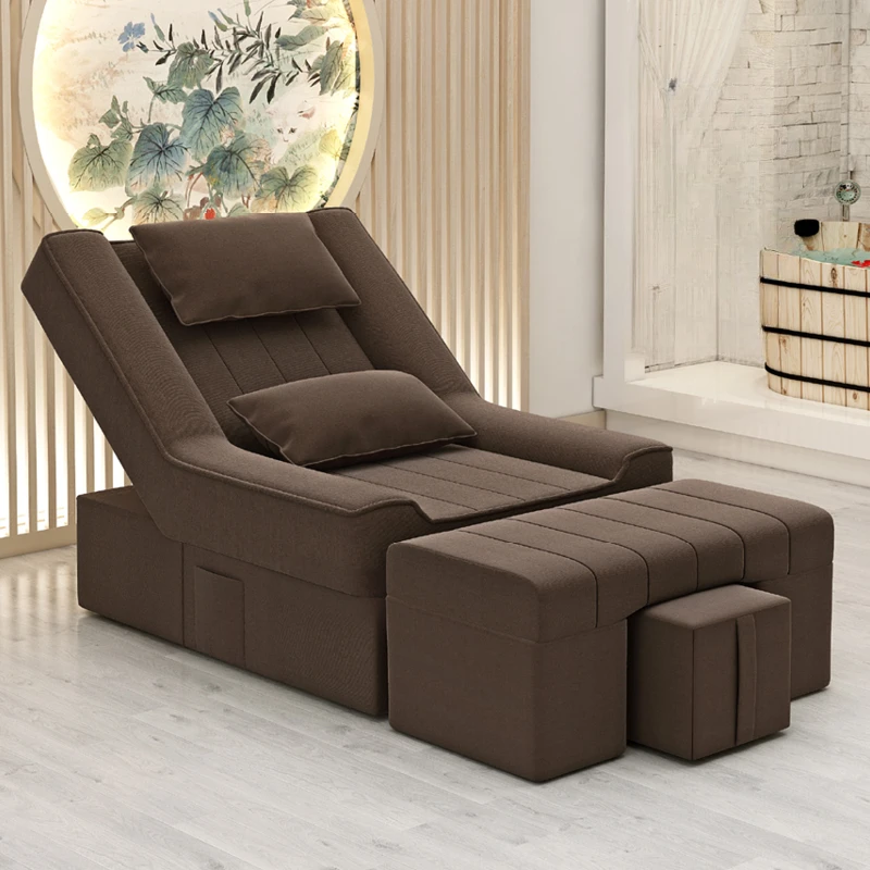 Speciality Adjust Pedicure Chairs Knead Physiotherapy Comfort Recliner Pedicure Chairs Home Sleep Silla Podologica Furniture CC home portable massage bed spa face speciality nail massage bed bathroom metal lettino estetista commercial furniture rr50mb
