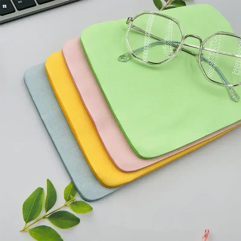 Microfiber Cleaning Cloth Microfiber Suede Cleaning Cloth For Computer Phone Screen Cameras Lens