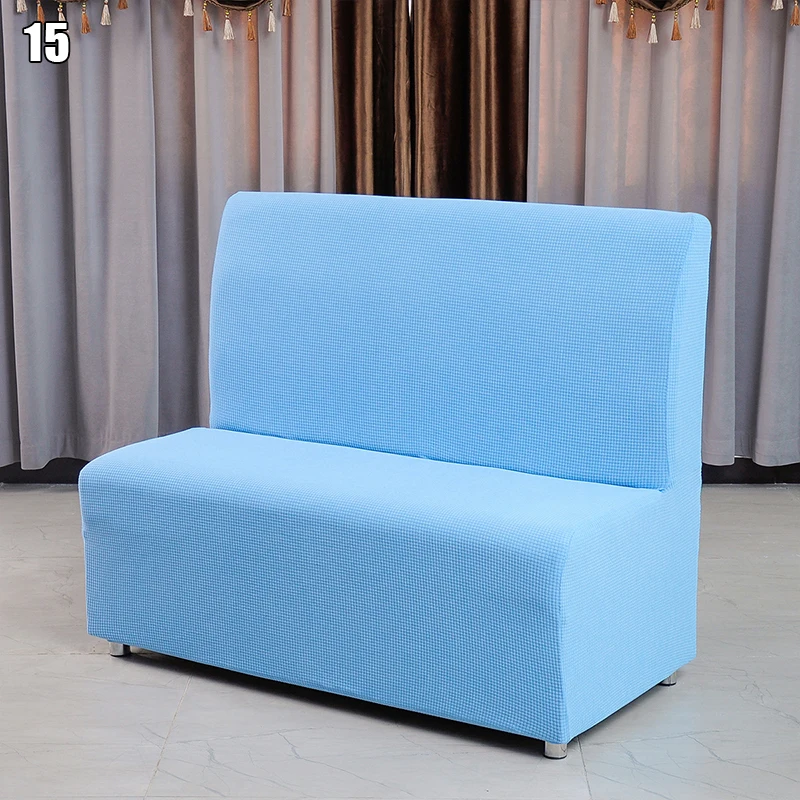 Sofa cover Furniture cover Polar Fleece Sofa Cover Hotel Restaurant Stretch Spandex Sofa Covers Armless Couch Cover Internet Bar Cafe Slipcovers