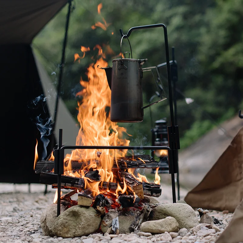 Naturehike Outdoor Combination Fire Rack Portable Bonfire Holder Camping Heating Firewood Stove