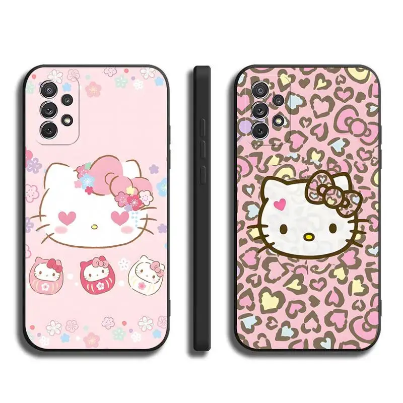 

Sanrio Hello Kitty чехол для телефона Samsung A32 A21 A22 A30 31 A40 A42 51 A50 72 A52 53 A70 A71 A73 A80 A20 S10 мягкий чехол