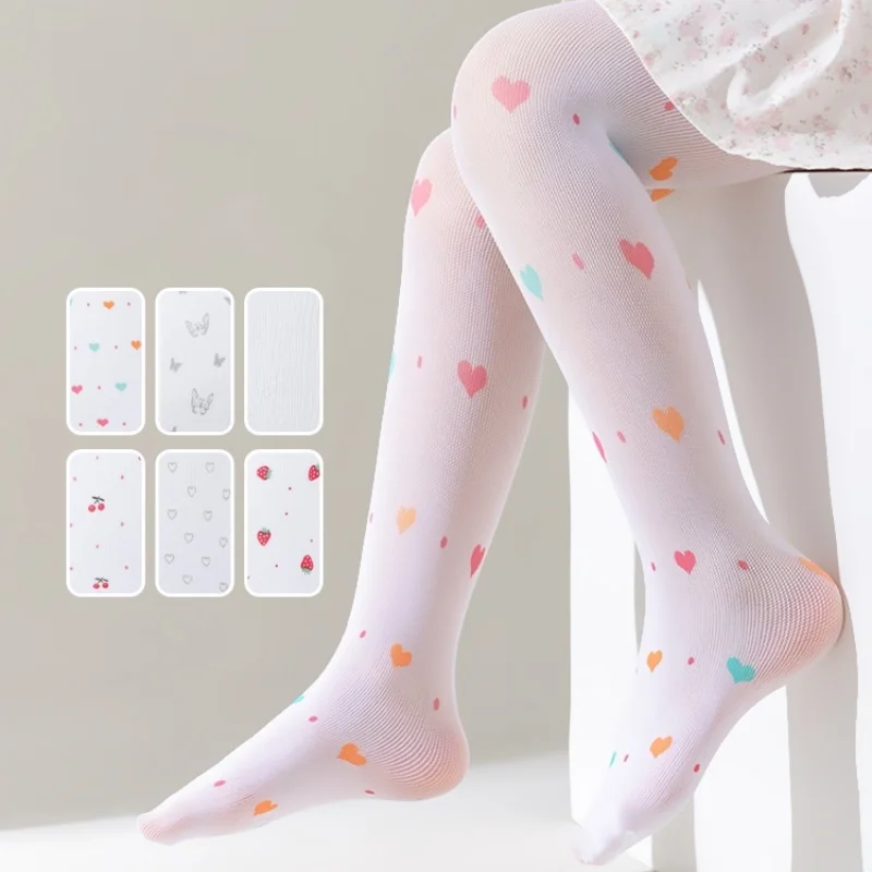 Kids Girls Tights Summer Mesh Casual Princess Stockings ...