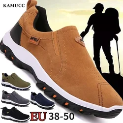 2023 New Casual Shoes Men's Sneakers Outdoor Walking Shoes Loafers Comfortable Shoes Men's Shoes Lightweight Plus Size 38-50