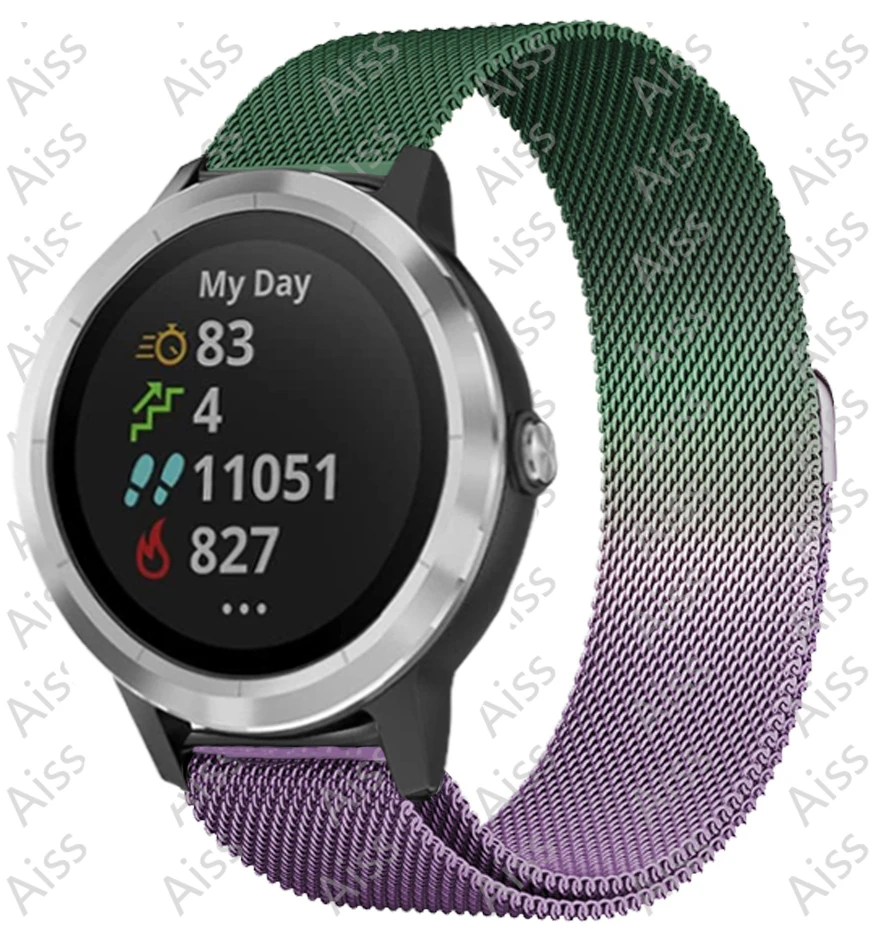 Milanese Loop Smartwatch Wristband Bracelet - 20mm/22mm Strap