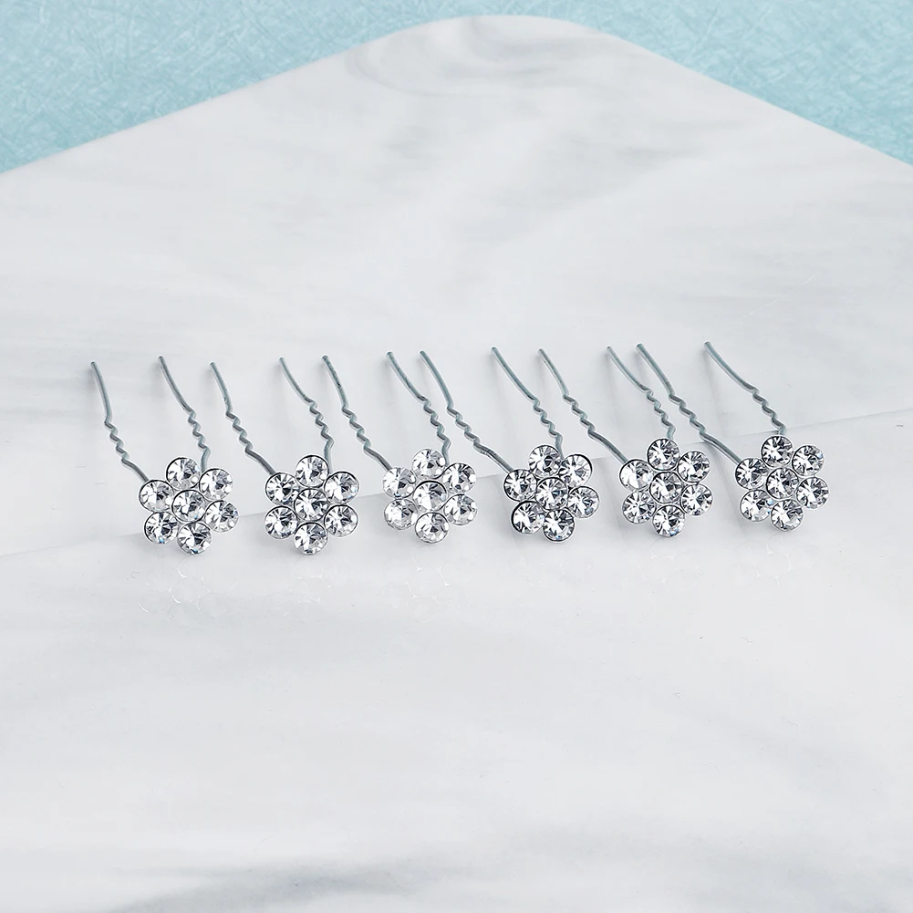 Bridal Hair Accessories Hair Accessories Pearl Rhinestone Hairpins