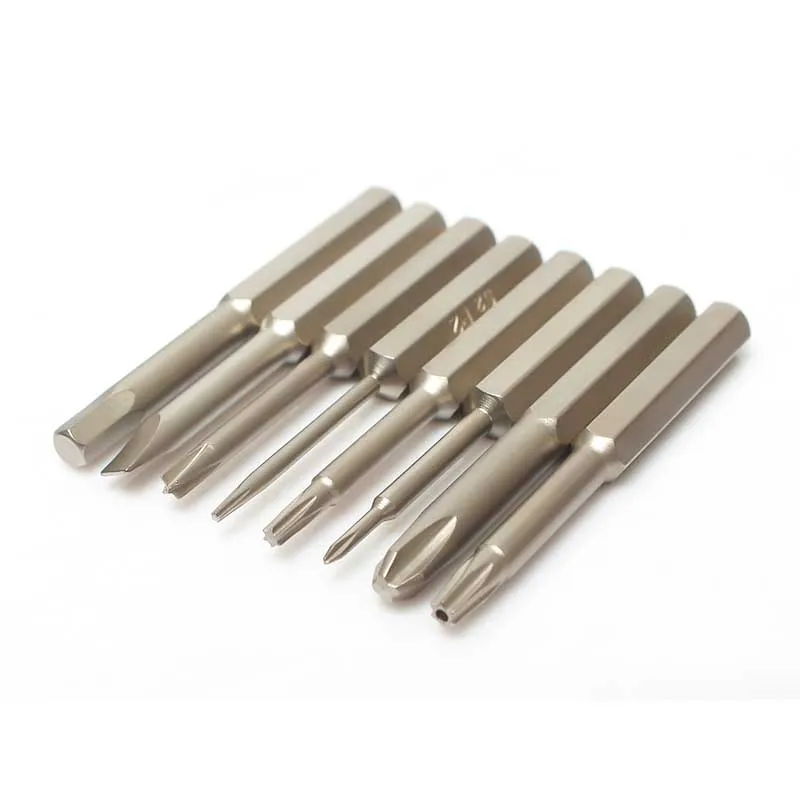 Tr8 Bit 1pc 40mm long precision Screwdriver bit 4mm Hex Shank Torx T1/2/3/4/5/6 ...