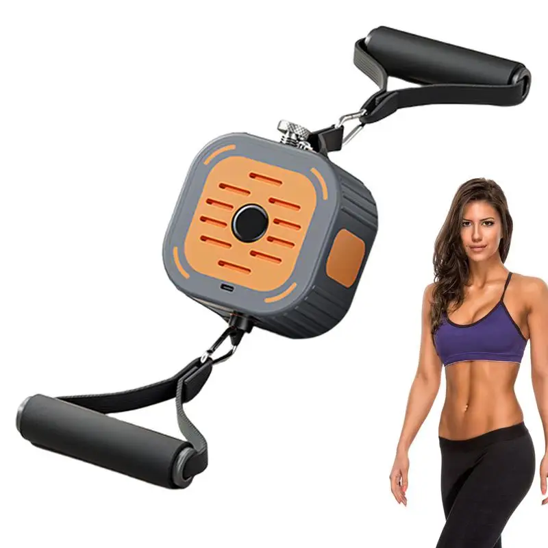 

Exercise Bands With Handles Anti-Slip Resistance Trainer Fitness Ropes Comfortable Strength Training Equipment With Handles For