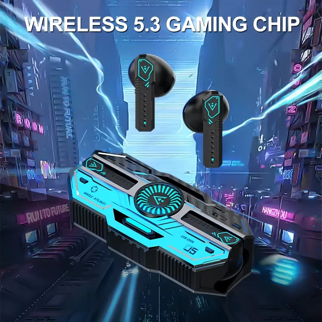 Wireless Bluetooth 5.3 Gaming Earbuds with Low Latency & HD Audio
