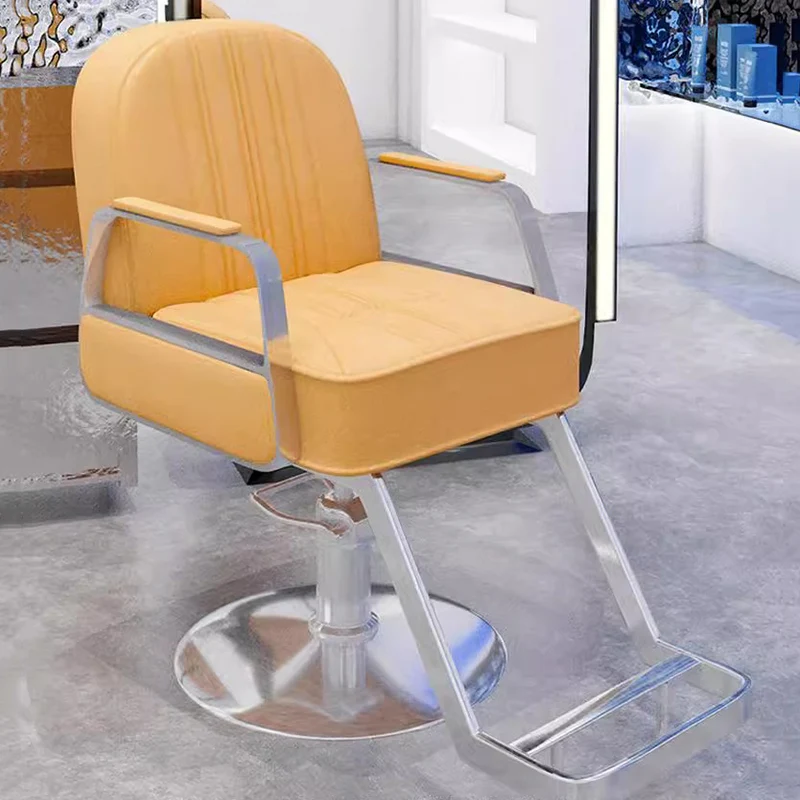 Beauty Hairdressing Barber Chair Swivel Makeup Styling Shampoo Barber Chair Hair Cutting Cadeira De Barbeiro Salon Furniture