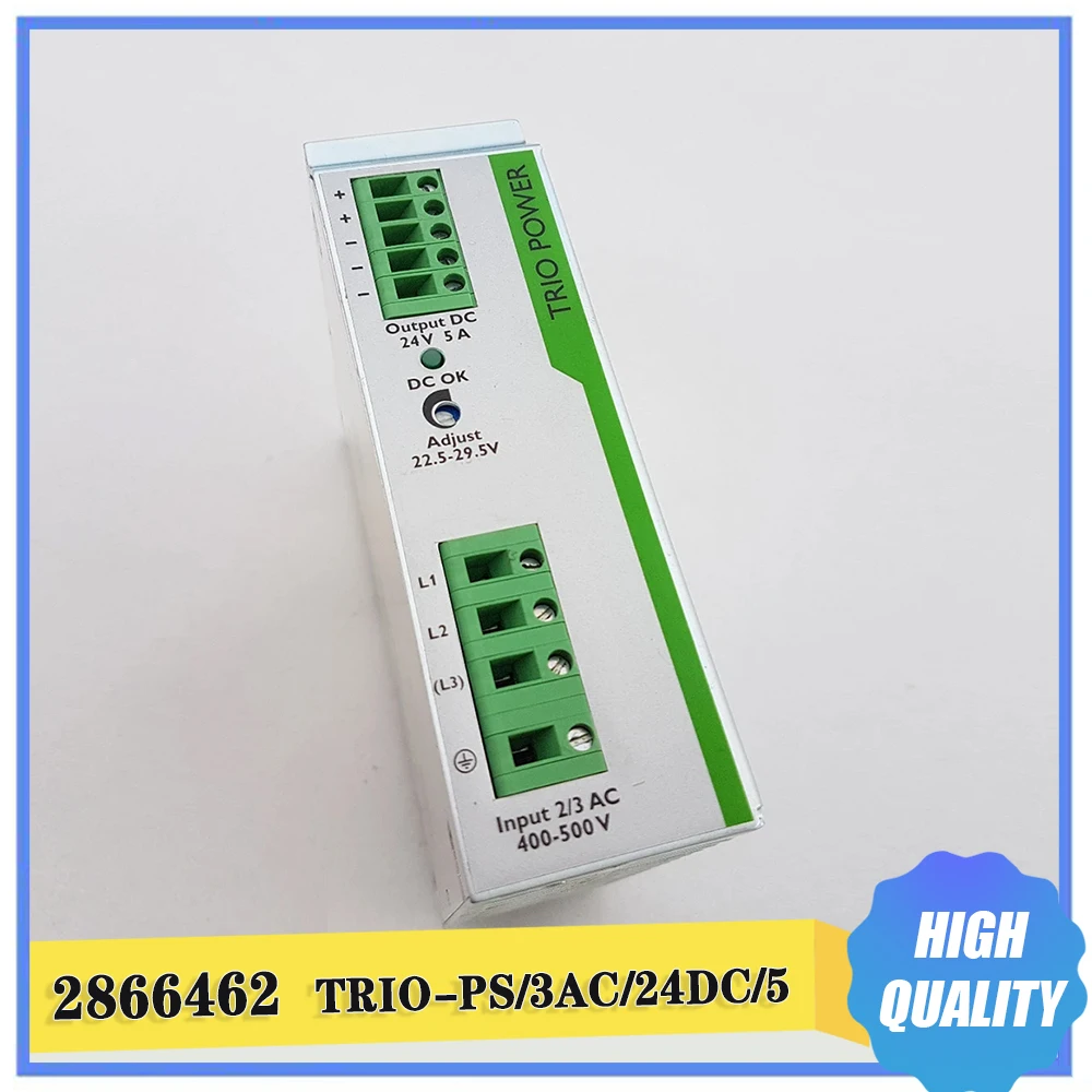 Nuovo Per Phoenix 2866462 Trio-Ps/3Ac/24Dc/5-2866462 Trio Alimentatore Switching