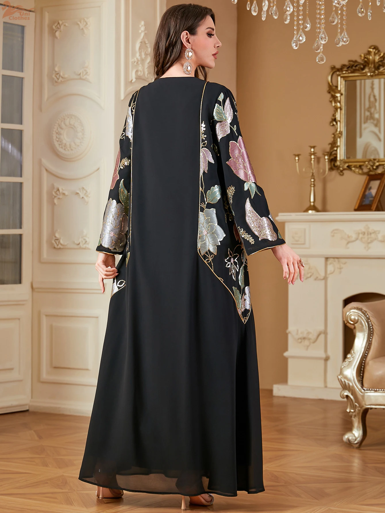 S.H ARAB SHOP عباية تركية ترند UNI 1