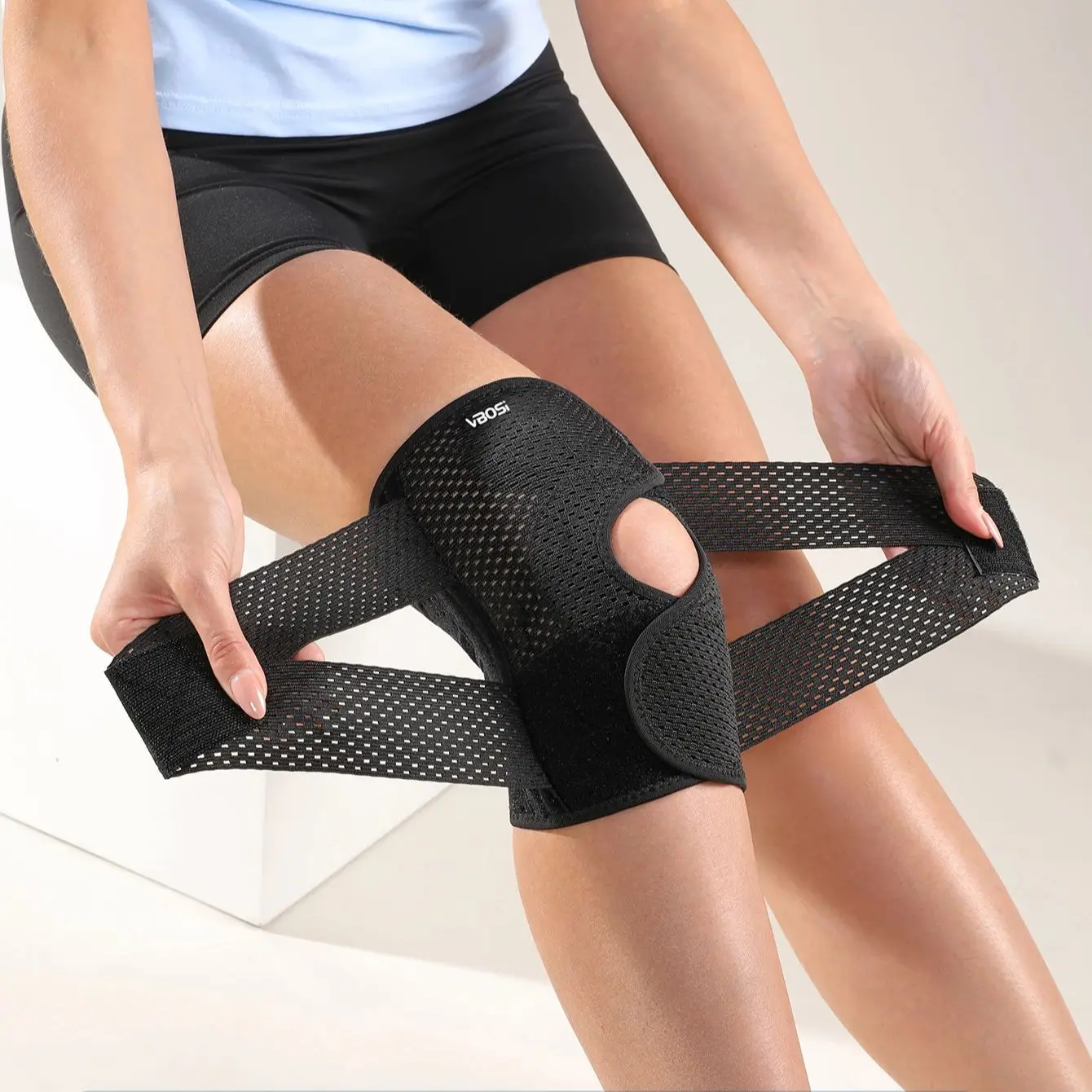 Genouillère Flexible et Respirante pour Sportifs