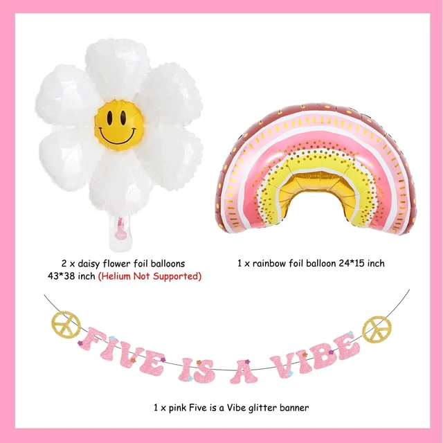 15+ Five Is A Vibe Birthday