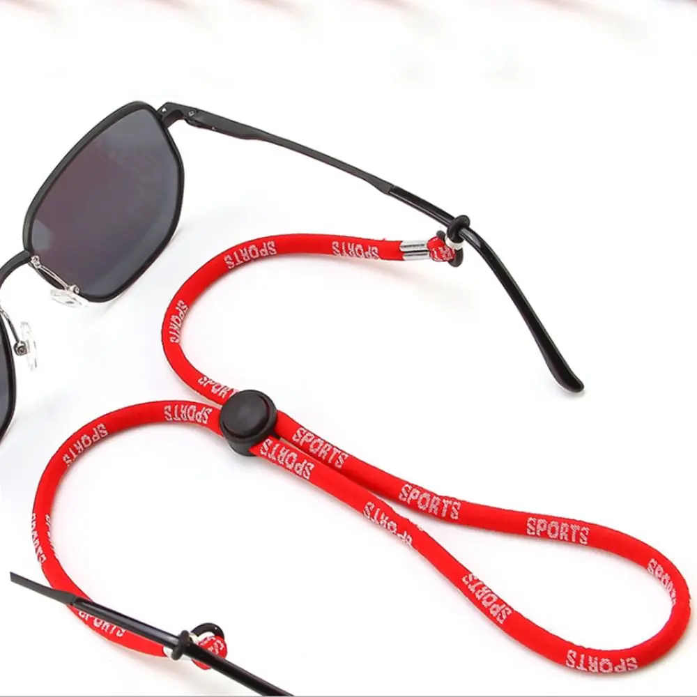 Outdoor Sport Brille Schnur rutsch feste Sonnenbrille Seil Hals riemen Brille Lanyard Frauen Männer Brillen Brillen Kordel halter – Detail 6