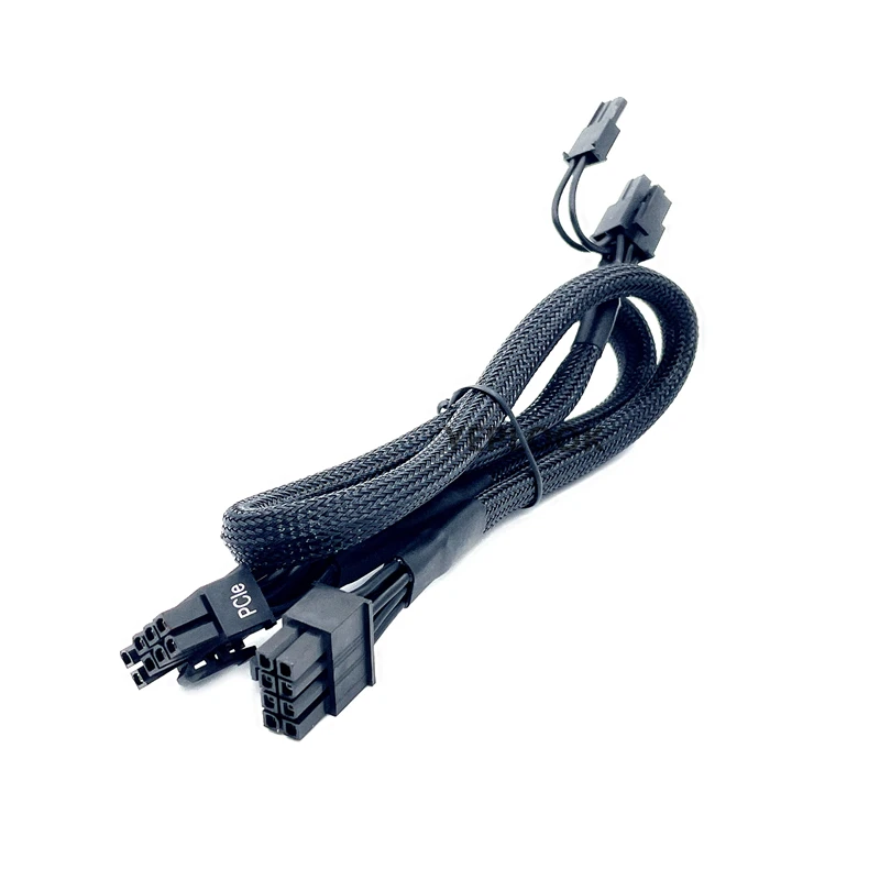 Câble D'alimentation Modulaire GPU 8 Broches Vers Double 6+2 Broches - Compatible Gigabyte GP-P850GM - 64 Cm, Fil 18 AWG - 8
