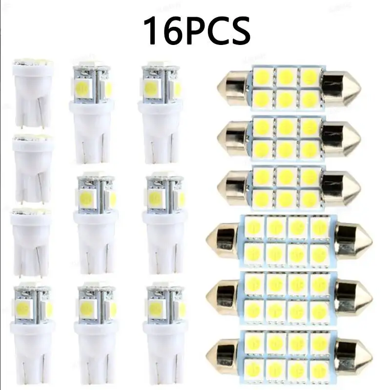 รูปสินค้า หลอดไฟ T10 6000K LED สว่างขาวเย็น ประหยัดพลังงาน สำหรับรถยนต์