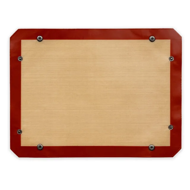 Heat-Resistant Leakage Silicone Baking Mat Sheet Nonstick Oven Mesh Pad Small Button Design Glass Fiber  Bakeware Baking Mat 4