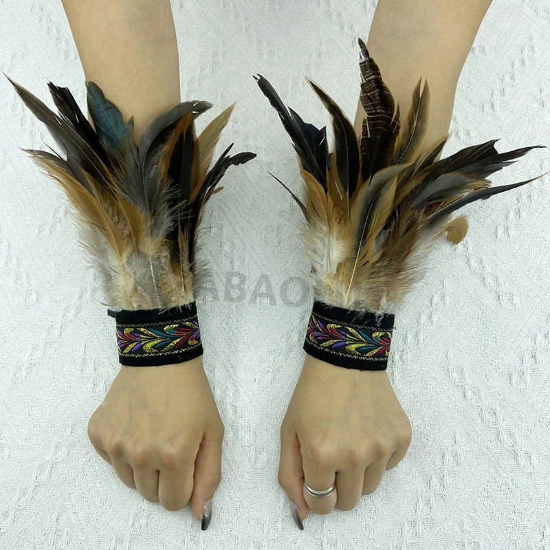 Unisex Natural Fur Wrist Cuffs