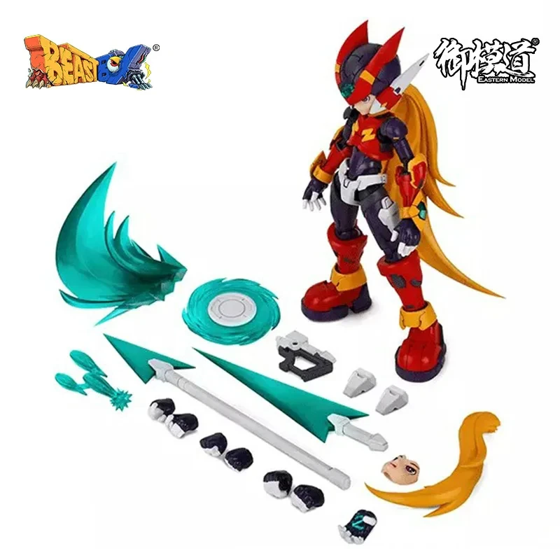 In Stock Original kotobukiya Megaman X Zero Rockman KP-498 1/12 Scale Full Action Plastic Model KIt   Anime Action Figure