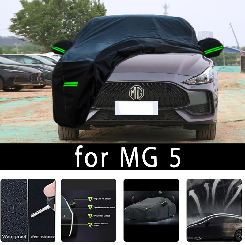 

For Mg5 Outdoor Protection Full Car Covers Snow Cover Sunshade Waterproof Dustproof Exterior Car accessories
