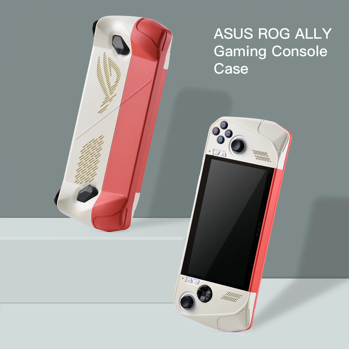 Asus ROG ALLY Gaming Console Protective Case ALLY handheld console protective case with surface spray paint and contrasting colo