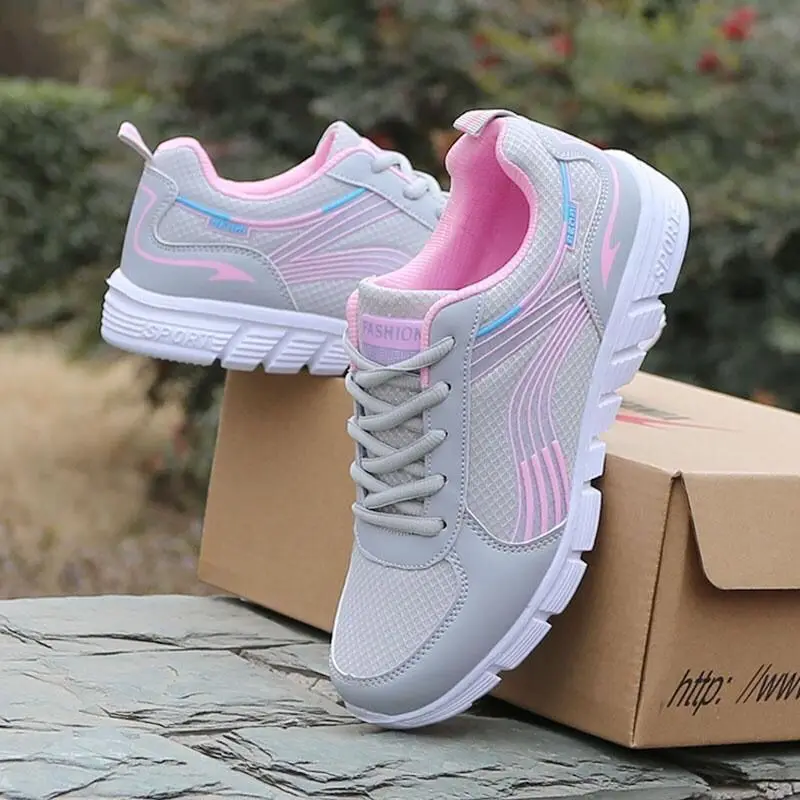 

2023 NEW Fashion Sneakers for Women Tennis Female White New Sport Shoes for Gym Flat Sole Ladies Sneaker Breathable versatile