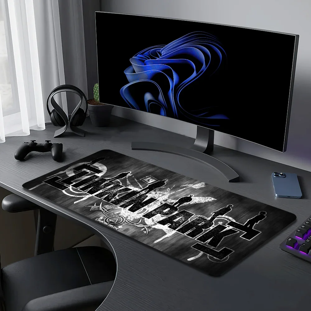 L-Linkin Hot Band Park For Computer Game Big Keyboard Office Large Mouse Mat Pad Anti-slip Rubber PC Mice 2