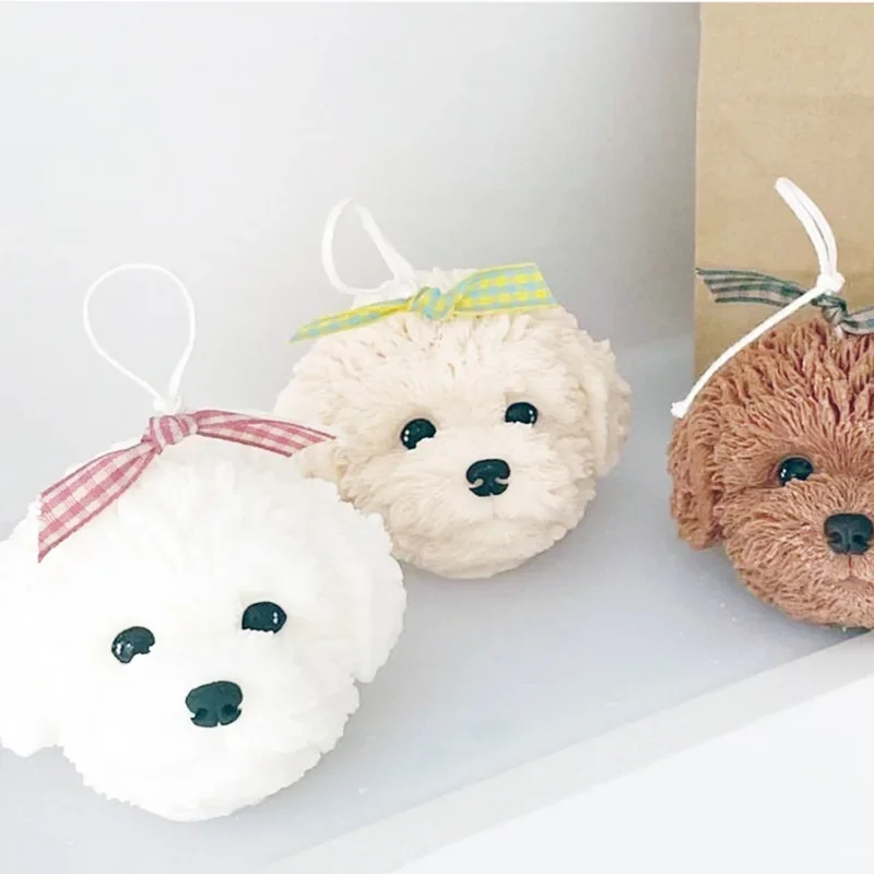 3D Teddy Dog Head Candle Silicone Mold DIY New Poodle Crafts Plaster Decoration Resin Soap Making Tool Handmade Candle Molds Kit