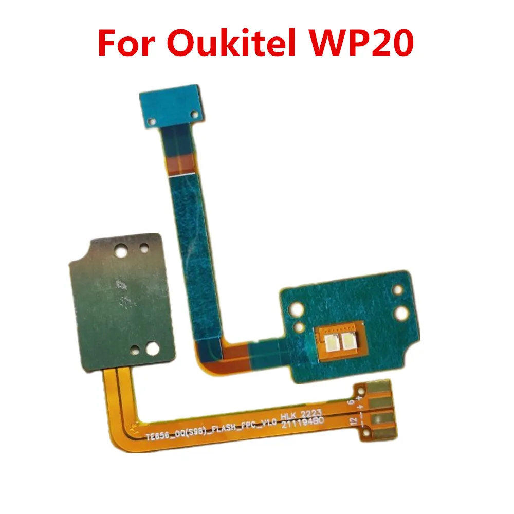 

Новинка, оригинальная вспысветильник Oukitel WP20 для сотового телефона, кабель FPC, оригинальные светодиодсветодиодный внутренние детали