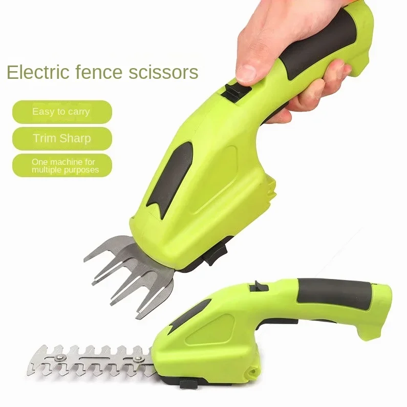 

German imported electric mini hedge trimmer handheld rechargeable lithium battery pruner greening garden pruner grass