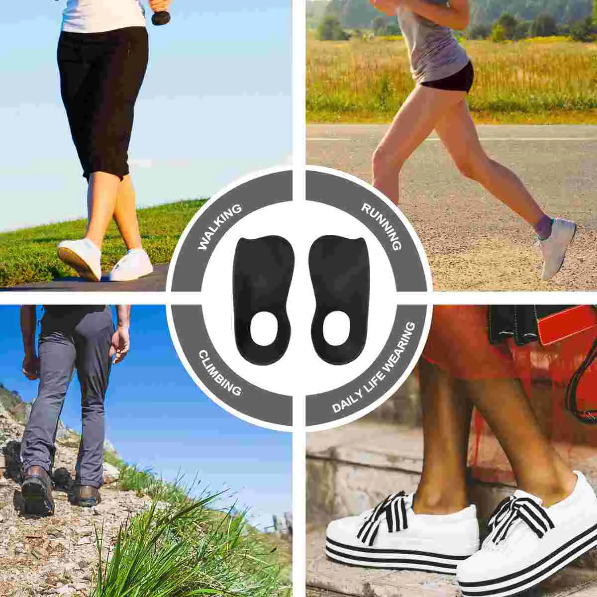 깔창 평발 패드, 평발 신발 삽입물, 정형 근막염 케어 쿠션