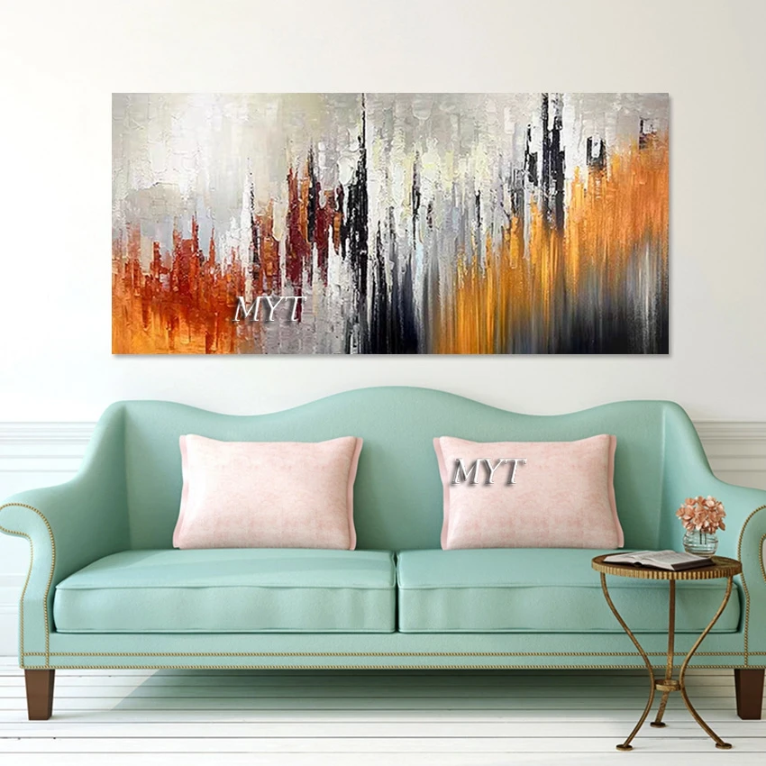 

Large Living Room Wall Picture Thick Textured Abstract Paintings Modern Acrylic Canvas Art Christmas Home Decoration Unframed