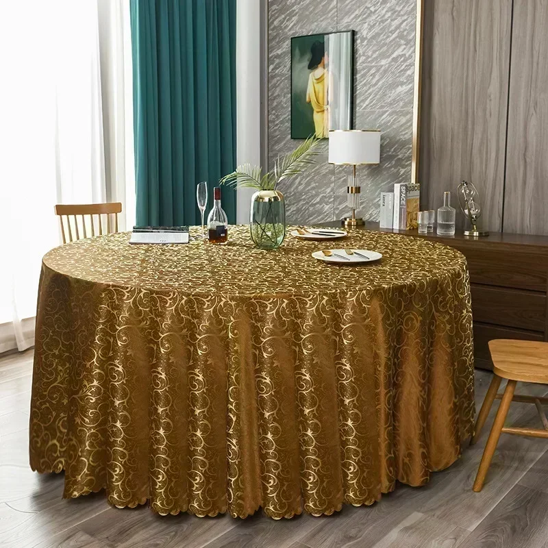 Description Picture 4 of itemLXS22 2024 New Table cloth, tablecloth, pure cotton satin pattern, rectangular restaurant