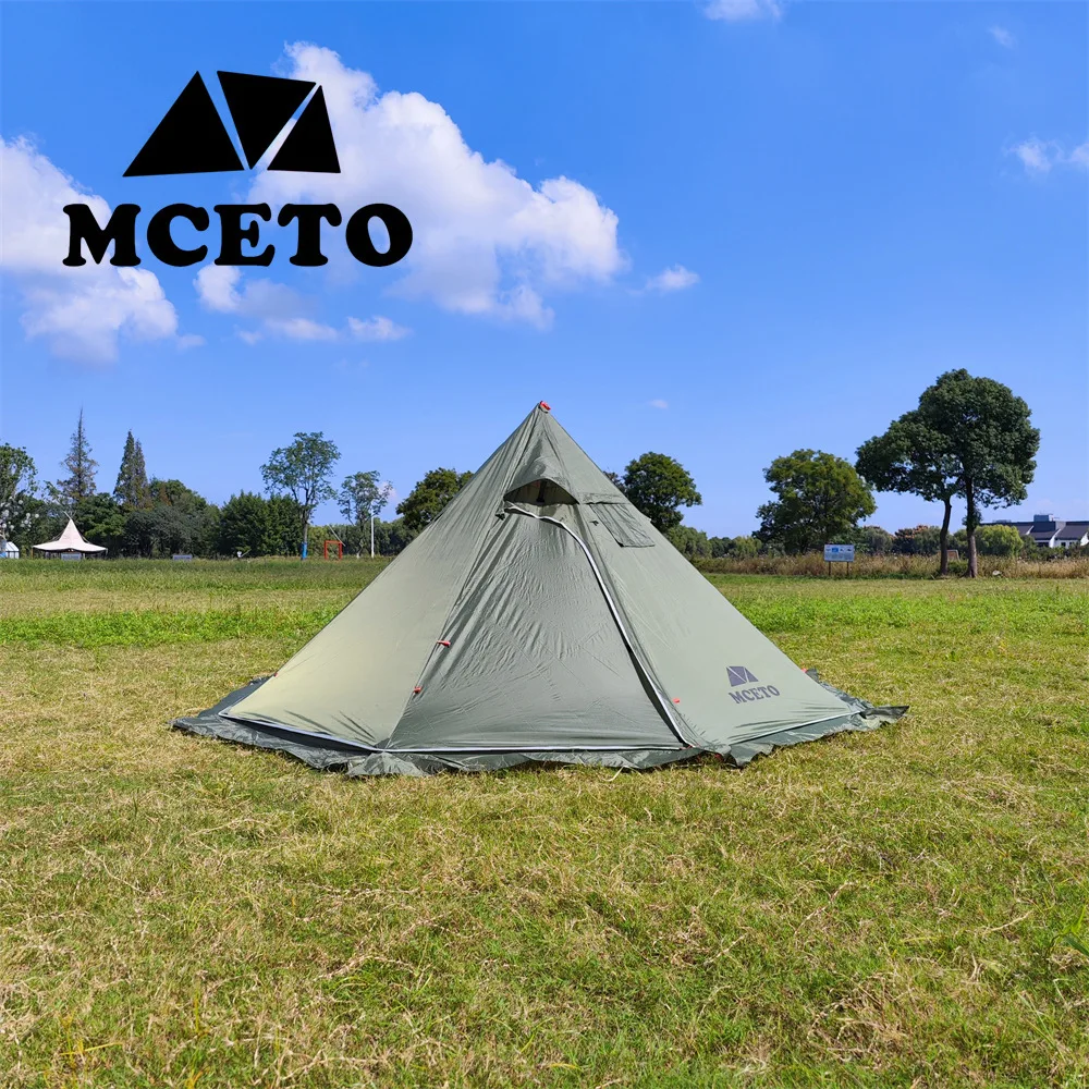 320PRO Camping Pyramid Teepee Tent for 1-2 Person