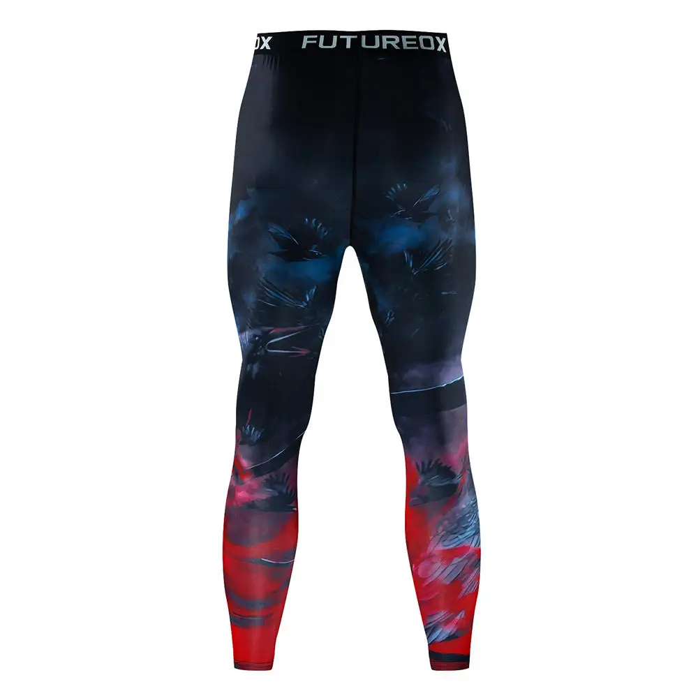 Men's Muay Thai Men MMA Kickboxing Sport Suit BJJ Rashguard T Shirts Rash Guard Fitness Tracksuit Boxing Jersey Running Set 30
