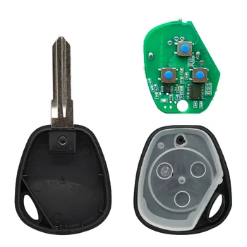 Chiave telecomando auto per Lada Granta Priora Vesta X-Ray XRay Sedan Sport Kalina 46 Chip 433Mhz - XNRKEY 3 pulsanti chiave per auto a distanza guscio chiave 46 Chip 433Mhz per Lada